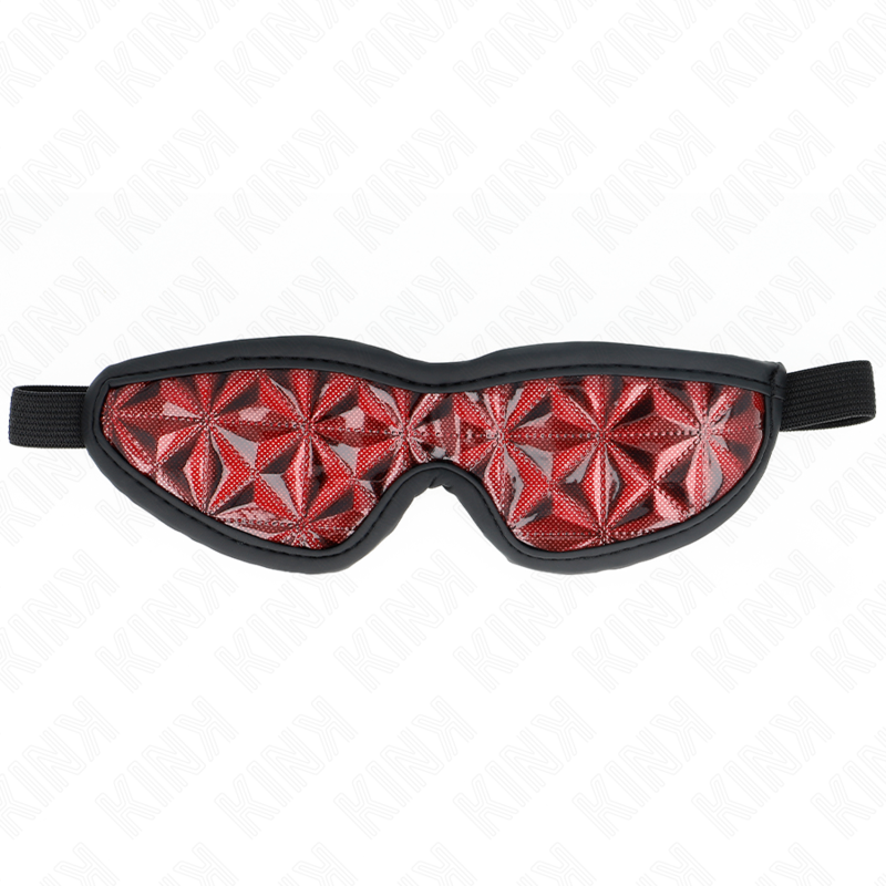 Serre-tête motif diamants rouge pour jeu de rôle — détail produit