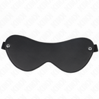 Bandeau pour les yeux en cuir à deux rivets — détail produit