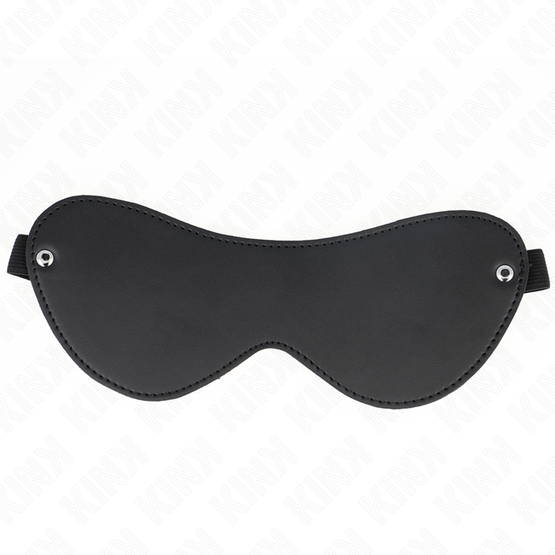 Bandeau pour les yeux en cuir à deux rivets — détail produit