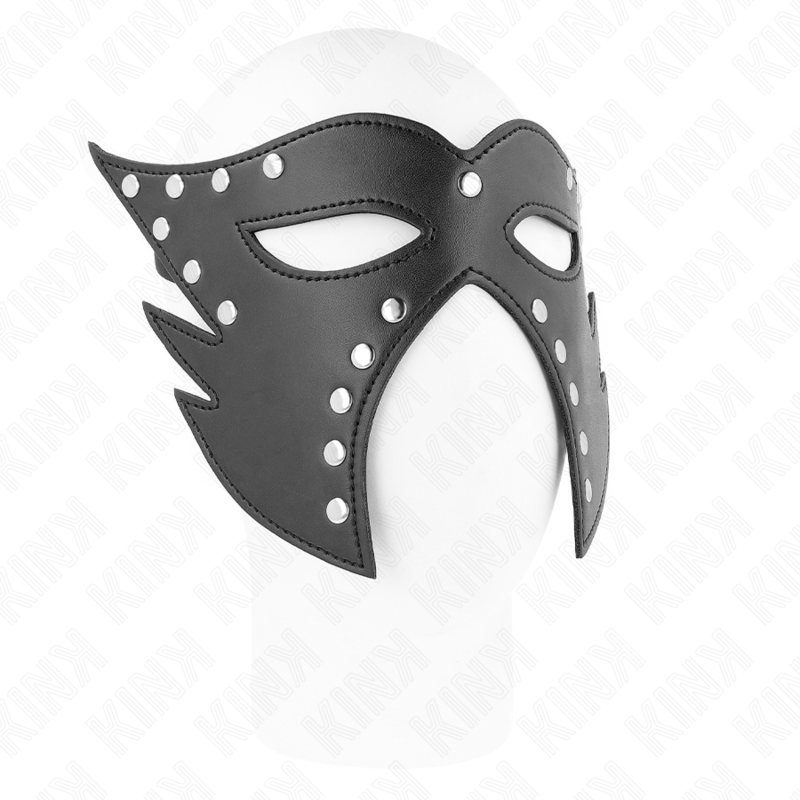 Masque chat large pour jeu de rôle félin — vue principale