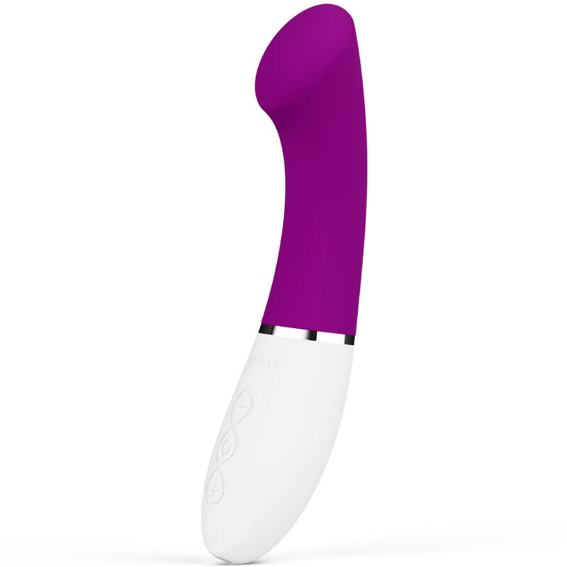 Vibromasseur point G à embout plat connecté à l'application — détail base
