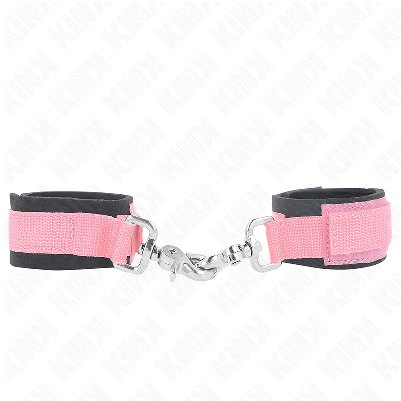 kink appui poignets reglables en neoprene rose reglable 22 34 cm