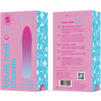 Mini vibromasseur chauffant en silicone 5 modes — emballage produit