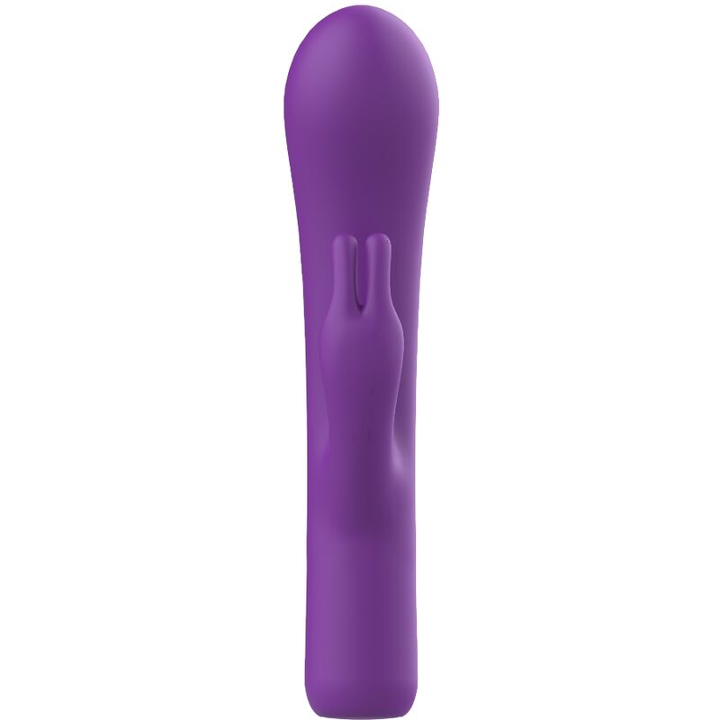 Vibromasseur rabbit en silicone lilas — détail produit