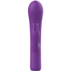 Vibromasseur rabbit en silicone lilas — détail produit