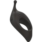 Anneau pénien vibrant en silicone lilas — détail produit