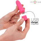 Mini vibromasseur bullet rechargeable USB — angle alternatif