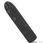 Mini vibromasseur bullet rechargeable 8 vibrations noir — vue de profil