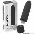 Mini vibromasseur bullet rechargeable 8 vibrations noir — vue principale