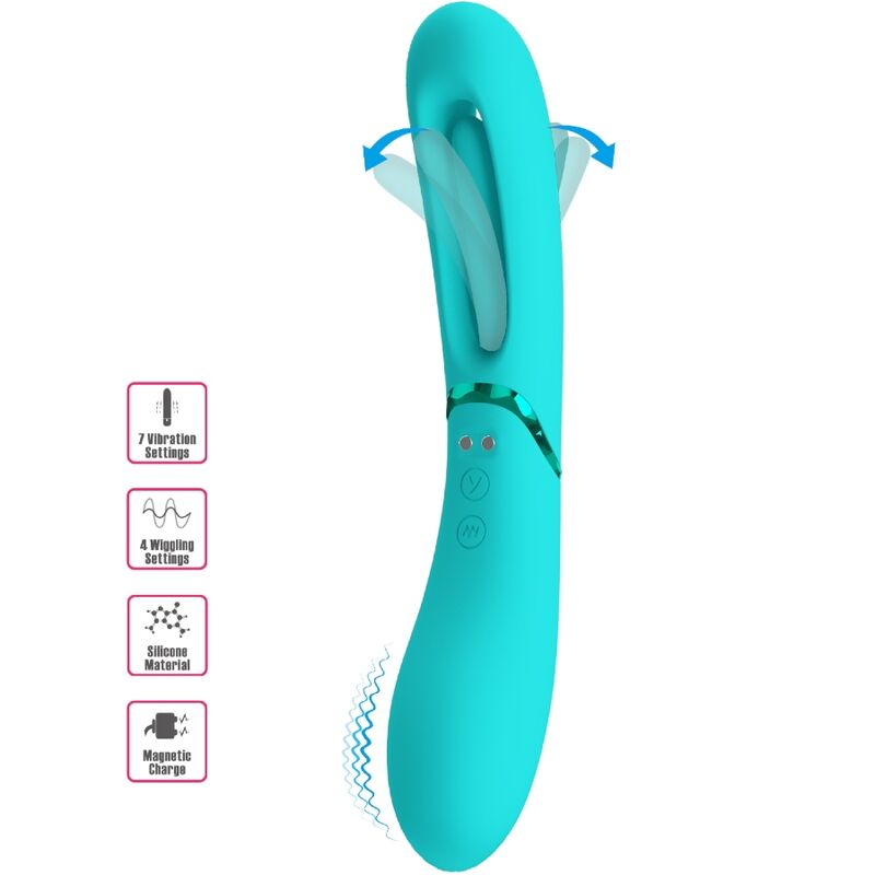 romance vibrateur point g lexie 7 vibrations bleu