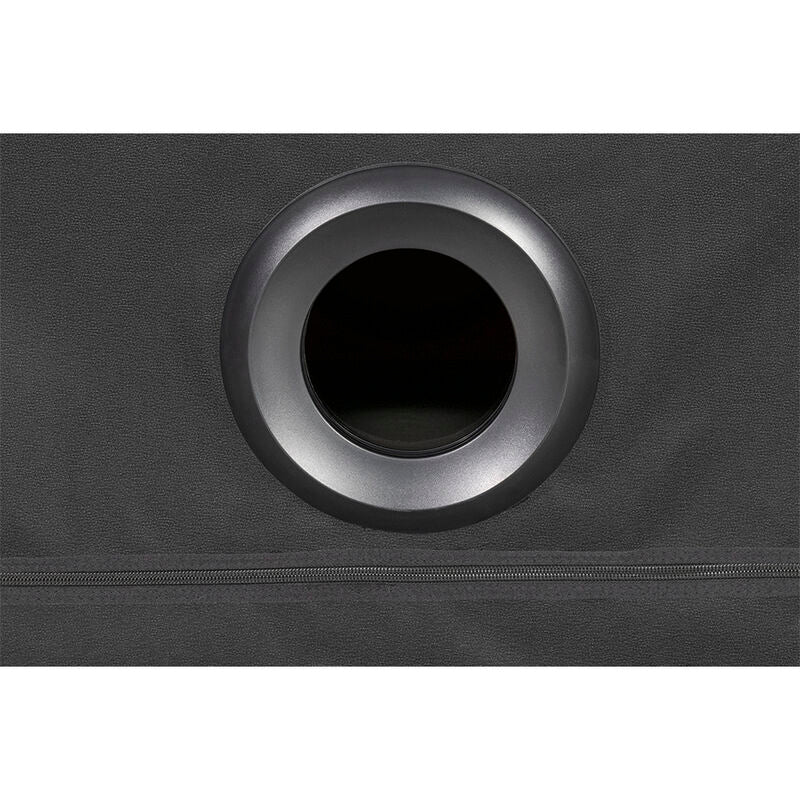 Cabine de contention compacte avec éclairage LED — vue de dos