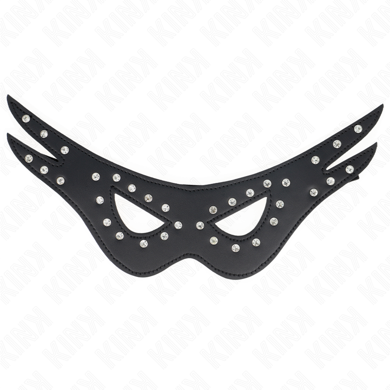 Masque sexy en simili au design audacieux — détail produit