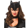 Masque chat femme fatale noir — vue principale