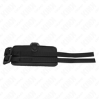 kink anneau penis en cuir avec sangles reglables