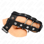 Cage de chasteté réglable en métal avec cadenas — vue principale