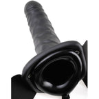 Vibrant creux strap-on