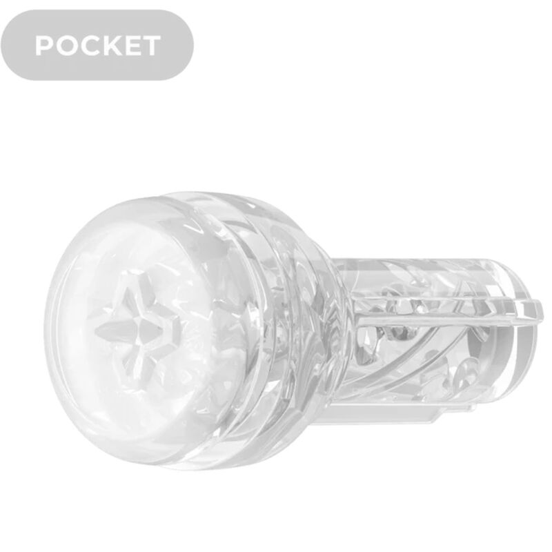kiiroo feel pocket stroker cristal par kiiroo transparent