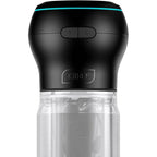 Coffret masturbateur transparent et module d'aspiration — vue de dos