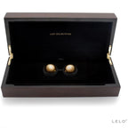 Boules de Geisha plaquées or à billes internes — détail produit