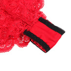 Ensemble nuisette en soie et dentelle avec culotte — détail base 4