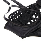 Body sexy en dentelle noire — emballage produit