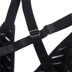 Body noir avec porte-jarretelles intégré — emballage produit