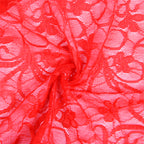 Babydoll rouge en dentelle évasé sensuel — emballage produit