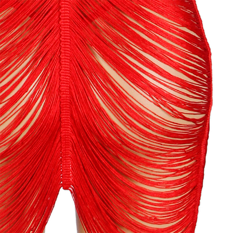 Robe lingerie tulle à bretelles avec string — packaging fournisseur