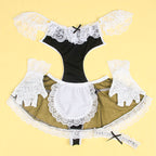 Costume sexy bicolore pour jeu de rôle — packaging fournisseur