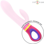 Vibromasseur rabbit rose double stimulation — vue de dos