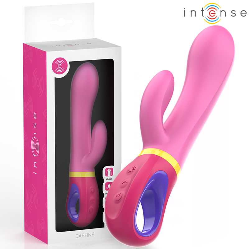 Vibromasseur rabbit rose double stimulation — vue principale