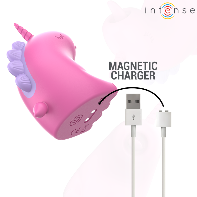 intense pinkie stimulateur licorne fucsia