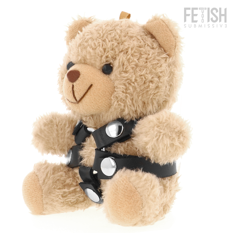 Ours en peluche déco look fétiche Bongo — vue principale
