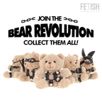 Ours en peluche déco look fétiche Bongo — emballage produit