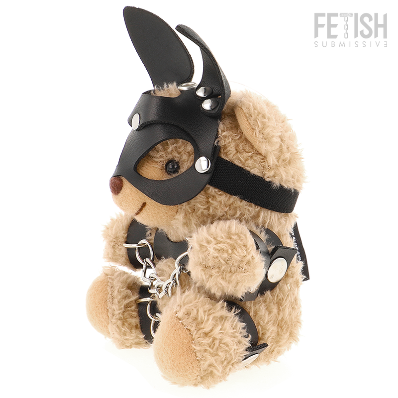 Porte-clés ours en peluche style fétiche Mishka — vue principale