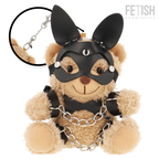Porte-clés ours en peluche style fétiche Mishka — détail produit