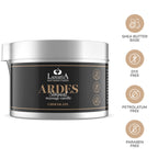 Bougie de massage senteur chocolat au karité — détail produit