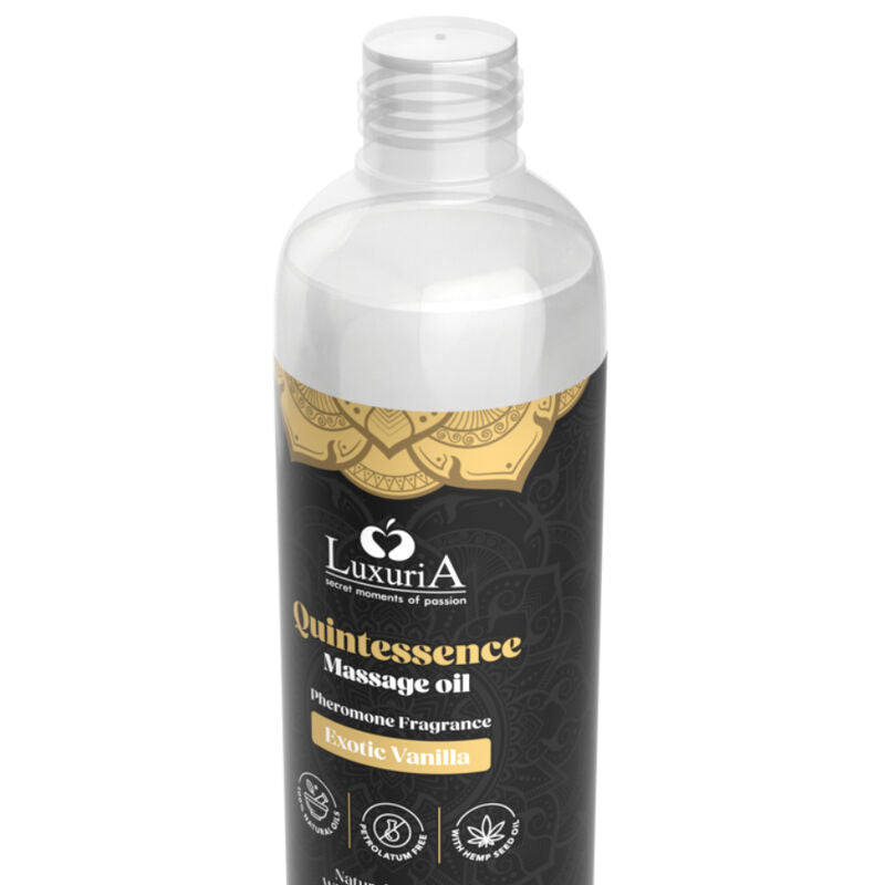 Huile de massage vanille exotique 150 ml — détail produit