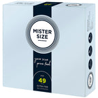 mister size preservatif taille s 49 mm 36 unites