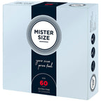 Préservatifs Mister Size — comparatif dimensionnel