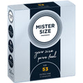 mister size preservatif taille m 53 mm 3 unites