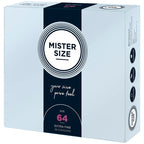 mister size preservatifs taille xxl 64 mm 36 unites