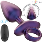 Plug anal vibrant en silicone avec télécommande — détail produit
