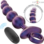 Plug anal vibrant ergonomique télécommandé — détail produit