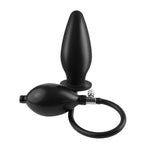 Plug anal gonflable en silicone à pompe — détail produit