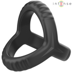 intense carson anneau penis double silicone noir modele 4