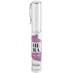 Spray parfum aux pheromones Hera For Women, flacon stylo argente a etiquette mauve, fragrance feminine Secret Play a vaporiser sur les points de pulsation.
