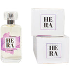Spray parfumé aux phéromones pour femme — détail texture surface