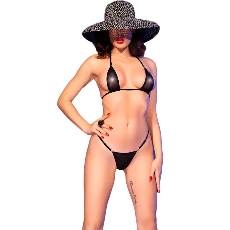 Micro bikini en tulle avec bijoux à strass — vue principale
