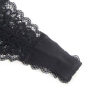 Body dentelle et cuir synthétique à fermeture éclair — détail base ventouse